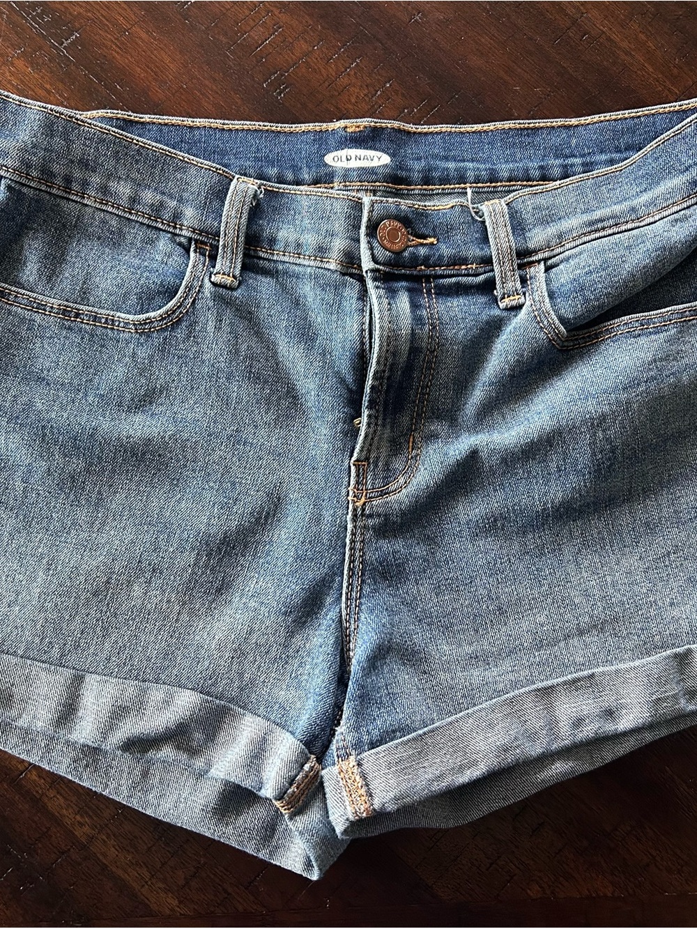 Old Navy Denim Cuffed Jean Shorts